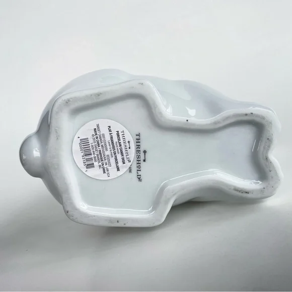 Threshold Rabbit-Shaped Porcelain Candy Dish - Picture 13 of 14